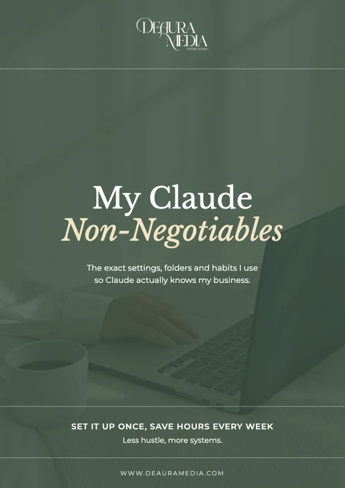 My Claude Non-Negotiables cover