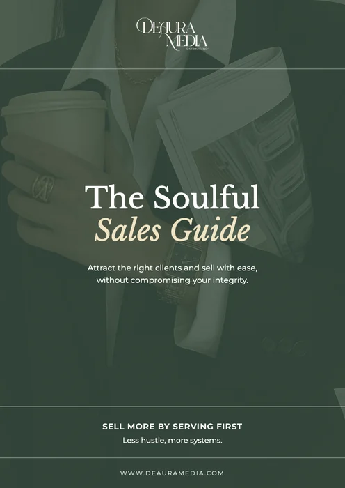 The Soulful Sales Guide cover