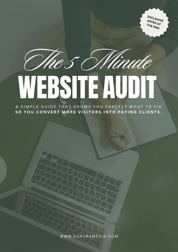 The 5-Minute Website Audit cover
